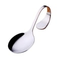 thumbnail image 1 of Poignée Courbée en Acier Inoxydable Fourchette à Salade Cuillère Ronde Cuillère à Soupe, 1 of 3