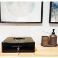 thumbnail image 4 of Safe with Lock, Key and Money Compartment, Large Money Safe, for home or office., 4 of 5