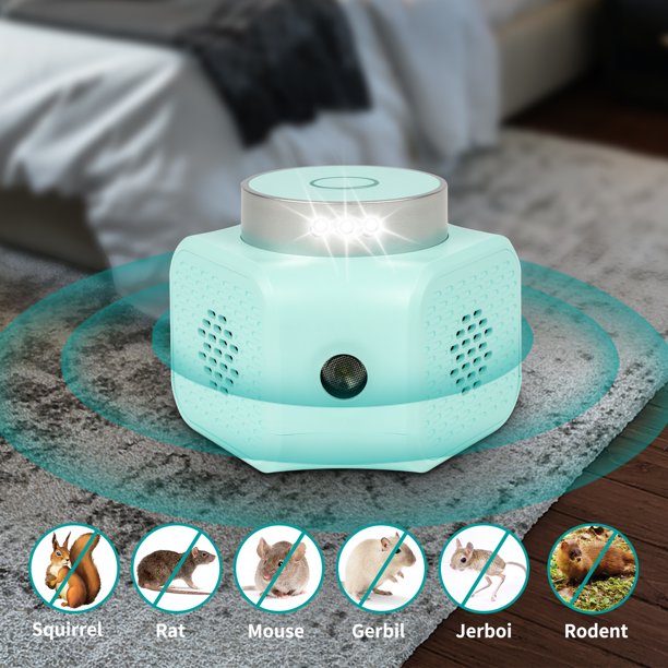 FIEWESEY Mice Repellent Ultrasonic Pest Repeller, Plugin Rodent