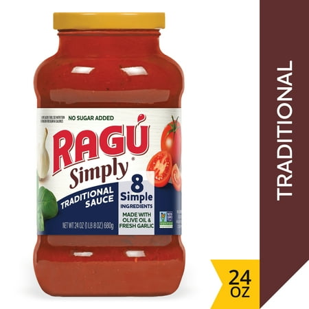 UPC 036200430972 product image for Ragu Simply Traditional Pasta Sauce  24 oz. | upcitemdb.com