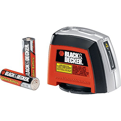 BLACK & DECKER Red 20-ft Self-Leveling Indoor Line Generator Laser Level  with Line Beam in the Laser Levels department at