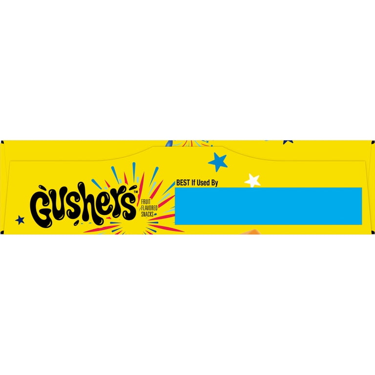 Gushers Tropical Fruit Flavored Snacks, Mini Pouches, 3 Count