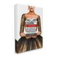 thumbnail image 4 of Stupell Industries Glam Girl & Bookstack Beauty & Fashion Painting Gallery Wrapped Canvas Art Print Wall Art, 36 x 48, 4 of 8