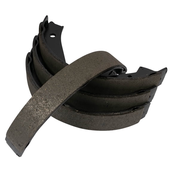 TRQ Rear Parking Brake Shoe Set Fits Select 2011-2018 Porsche Cayenne