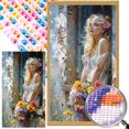 thumbnail image 1 of 5D DIY Taladro Parcial AB Pelo Rubio Kit 45x75cm, 1 of 9