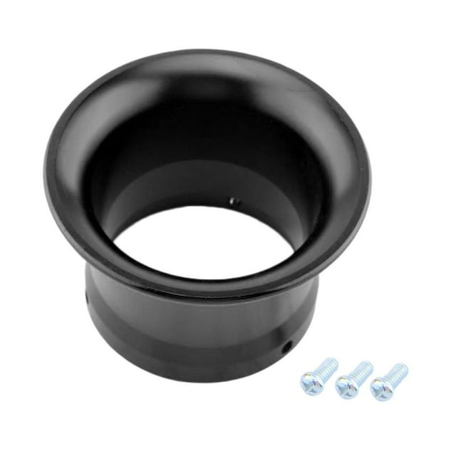 S SERENABLE 2" Stack Funnel Suit for PWK24 PWK26 PWK28 PWK30 Carburetor Intake 50mm Black