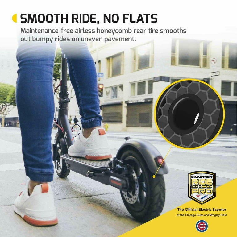 Swagtron Commuter Electric Scooter Folding & Portable Long Range Swagger 5 - Walmart.com