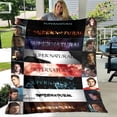 thumbnail image 3 of Manta con estampado Supernatural Join the Hunt, manta cálida con brida, suave y cómoda, regalo de cumpleaños para picnic, 3 of 4