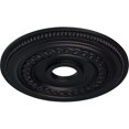 thumbnail image 3 of Ekena Millwork 18"OD x 3 3/8"ID x 7/8"P Oldham Ceiling Medallion (Fits Canopies up to 8 5/8"), Hand-Painted Steel Gray, 3 of 6