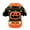 M, variant on Halloween Pumpkin Pet Sweater for Small Dogs & Cats, 2-Leg Warm Knitwear Costume with Stretchy Collar Party Outfit