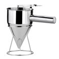 thumbnail image 1 of Stainless Steel Donut Cupcake Batter Dispenser Funnel Pancake Maker Helper Rack, 1 of 5