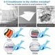 thumbnail image 4 of 4 PCS Beach Towel Clips Large Plastic Deckchair Clip Windproof Beach Towel Clip Deckchair Clothespin 8 * 12cm for Quilts Clothes Coats Pants, 4 of 5