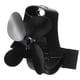 thumbnail image 4 of Aleko 4 Blades Stove Fan Stove Fan Blower Fan Electricity Free Mini Fireplace Fan - 4 Blades, 4 of 5