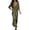 Army Green, variant on Two Piece Sets for Women Satin Sleeveless Elegant V-Neck Maxi Dresses Long Sleeve Loose Knit Sweater Outfits Beige XS