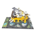 thumbnail image 2 of Pista de coches de carreras con ranura para vehículos, juego de carreras, habilidad fina, pista de rampa para coches, juguetes recreativos, amarillo, 2 of 8