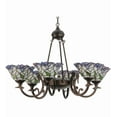 thumbnail image 7 of Meyda Tiffany 27398 Daffodil Bell 6 Light 33" Wide Chandelier - MultiColor, 7 of 7