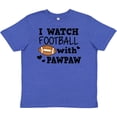 thumbnail image 3 of Inktastic I Watch Football with My Pawpaw Youth T-Shirt, 3 of 5