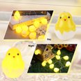 thumbnail image 1 of Lámpara Guirnalda de luces LED con batería para decoración del hogar guirnalda Ehuebsd de luces con forma de huevo de Pascua color blanco cálido para fiesta y dormitorio 23m, 1 of 9
