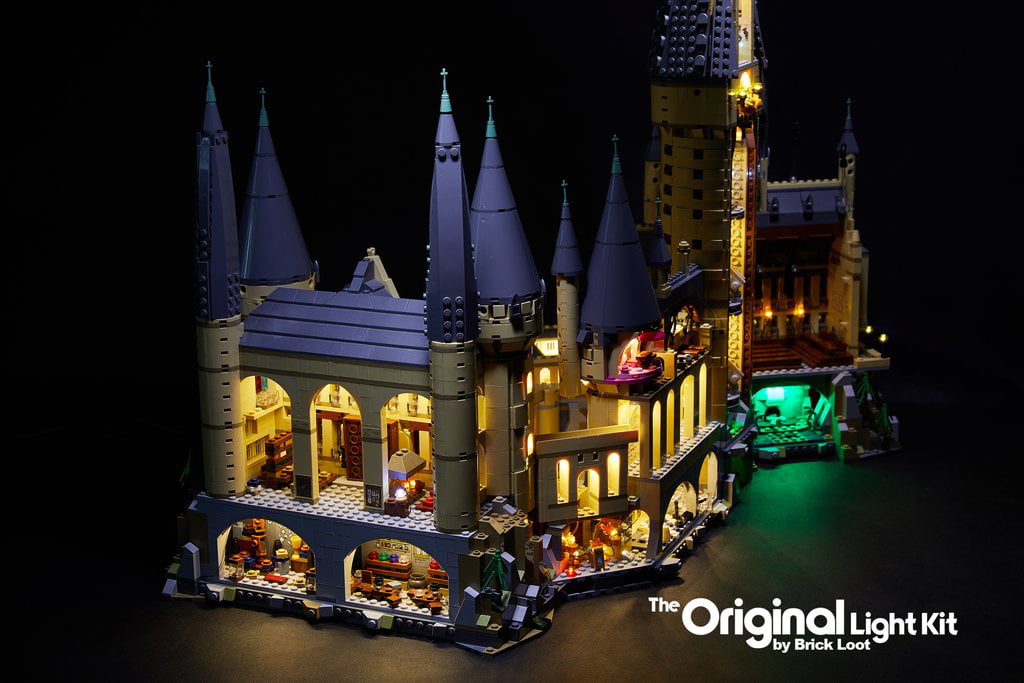 Brick Loot LED Lighting Kit for LEGO Harry Potter Hogwarts Castle 71043 ( LEGO set not included) Walmart.com