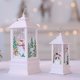 thumbnail image 2 of Candelabro personalizado muñeco de nieve Papá Noel lámpara de plástico batería decoración navideña colgante linterna LED de tormenta, 2 of 3