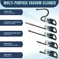 thumbnail image 5 of NEIKO 53730A Portable Car Vacuum Cleaner Wet Dry, Wet Vacuum Cleaner for Car or Vehicle, High Power, and Small Vacuum for Car Detailing, 12V Car Vacuum by DC Power, Works Best for Automotive or Boat, 5 of 7