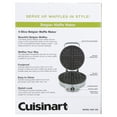 Cuisinart WAF200 4Slice Belgian Waffle Maker
