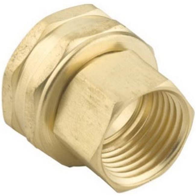 Fiskars 581544 0.5 x 75 in. Green Thumb Pipe to Hose swivel Connector