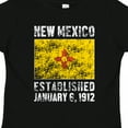 thumbnail image 4 of Inktastic Established January 6, 1912 New Mexico Flag Boys or Girls Toddler T-Shirt, 4 of 5