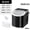 BLACK, variant on Countertop Ice Maker With Handle, Produces 26 Pounds Of Ice Within 24 Hours, Makes 9 Ice Cubes In 6 Minutes. Portable Ice Maker Comes With A Basket And Ice Scoop.