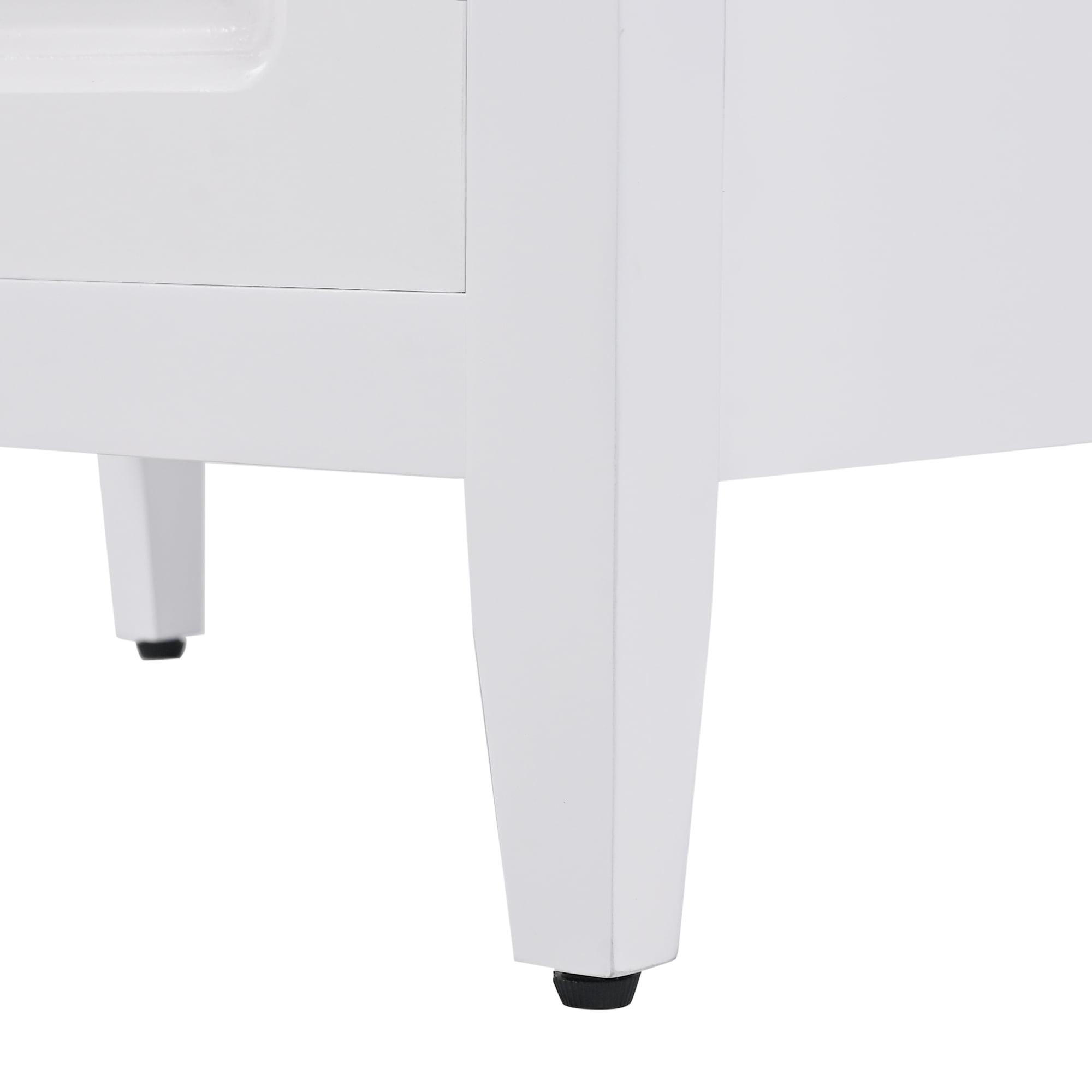 Leumius 20.3" Modern Bathroom Vanity with Sink, Functional Drawers & Built-in Door Shelves, Premium Soft-Close Doors - Sleek Space-Saving Design.White