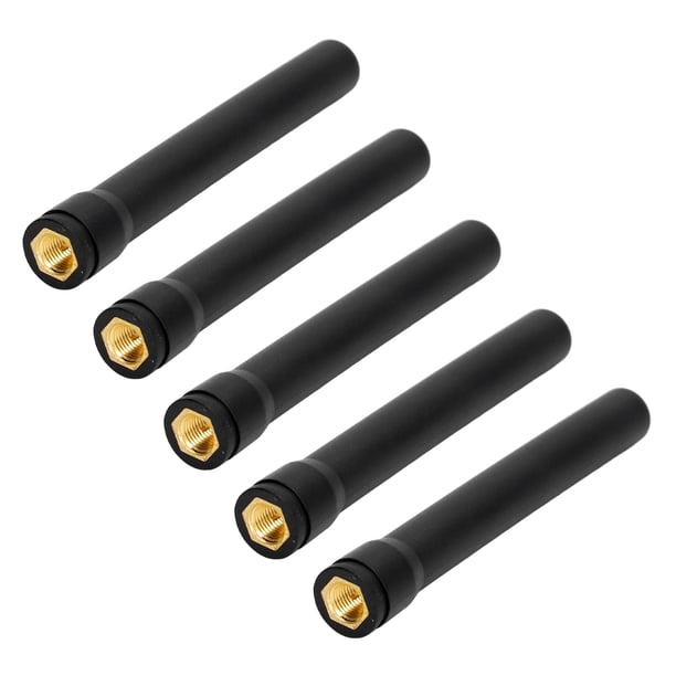 Antena WiFi 2.4G, Antenas De Alta Ganancia 5PCS Señal Súper Fuerte Resistente A La Corrosión 2400-2500Mhz Polarización Vertical Para Dispositivos De Transmisión Para Hogares