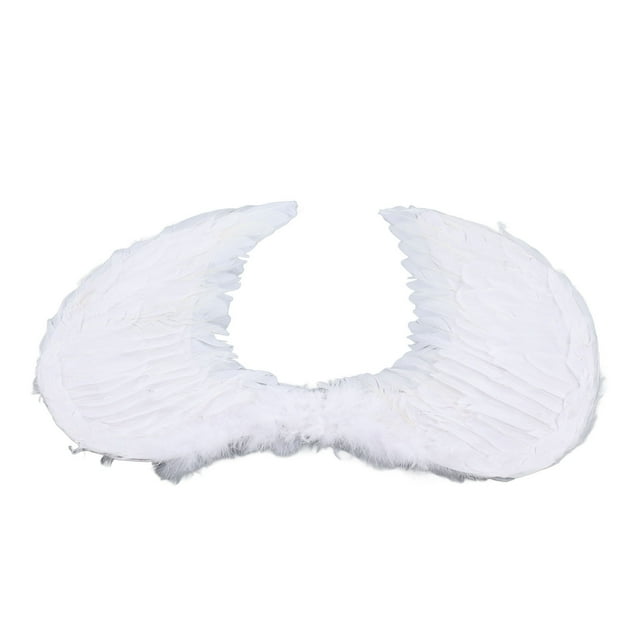 Disfraz de alas de plumas BuyWeek para adultos y niños cosplay