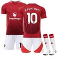 thumbnail image 1 of 2024 Mens Kids MOUNT 7# RASHFORD 10# ANTONY21# SANCHO 25# Football Soccer Jersey, 1 of 2