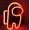 Red, variant on Neon Night Light, LED Neon Signs Night Light Astronaut Neon Lights Neon Lights for Kids Bedroom Battery USB Operated