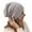 004_Grey, variant on Women's Bomber Hats Knitted Double Layer Hot Drill To Keep Warm Neutral Loose Lightweight Hip Hop Soft Cotton Casual Elastic Wool Hat Knitted Do