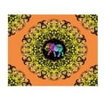 thumbnail image 1 of Tapicería de pared con diseño de mandala, 150 x 130 cm, microtela de fibra, 1 of 2