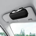 thumbnail image 6 of Zxpjkyu Car Visor Eyewear Holder, Glasses Organizer for Vehicle, Sunglasses Storage Case Black, 6 of 9
