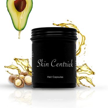 Skin Centrick - Hair Serum Capsules, Jojoba & Argan Oil Leave-in Conditioner