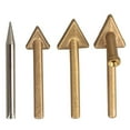 thumbnail image 1 of 4 Pcs Embouts de Remplacement pour Fer à Souder 80 Watts Plastique Soudure Tpo Teo Pp Pare-Chocs Auto Outil de Réparation Pièces, 1 of 9