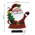 Begine Clearance Christmas Wooden Decorations Santa Claus Snowman