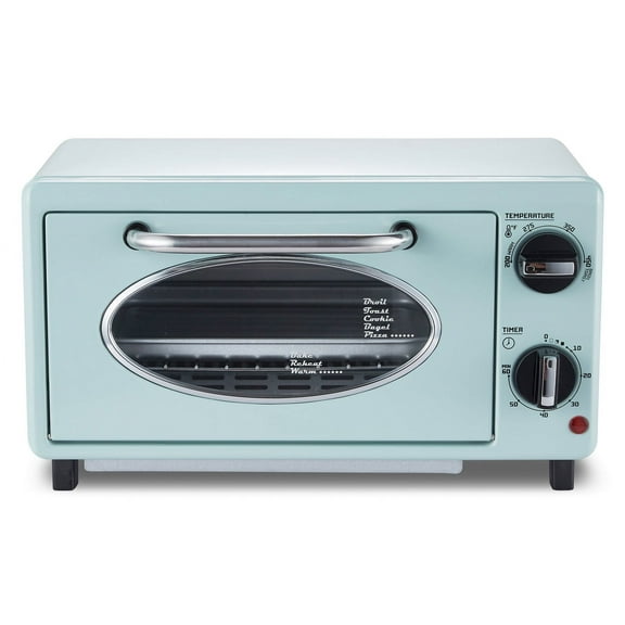 Americana by Elite ETO517 Collection Retro 2-Slice Toaster Oven