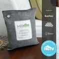 thumbnail image 5 of Moso Natural Air Purifying Bag, 500g Bamboo Charcoal Odor Absorber, Unscented Odor Eliminator, 5 of 9