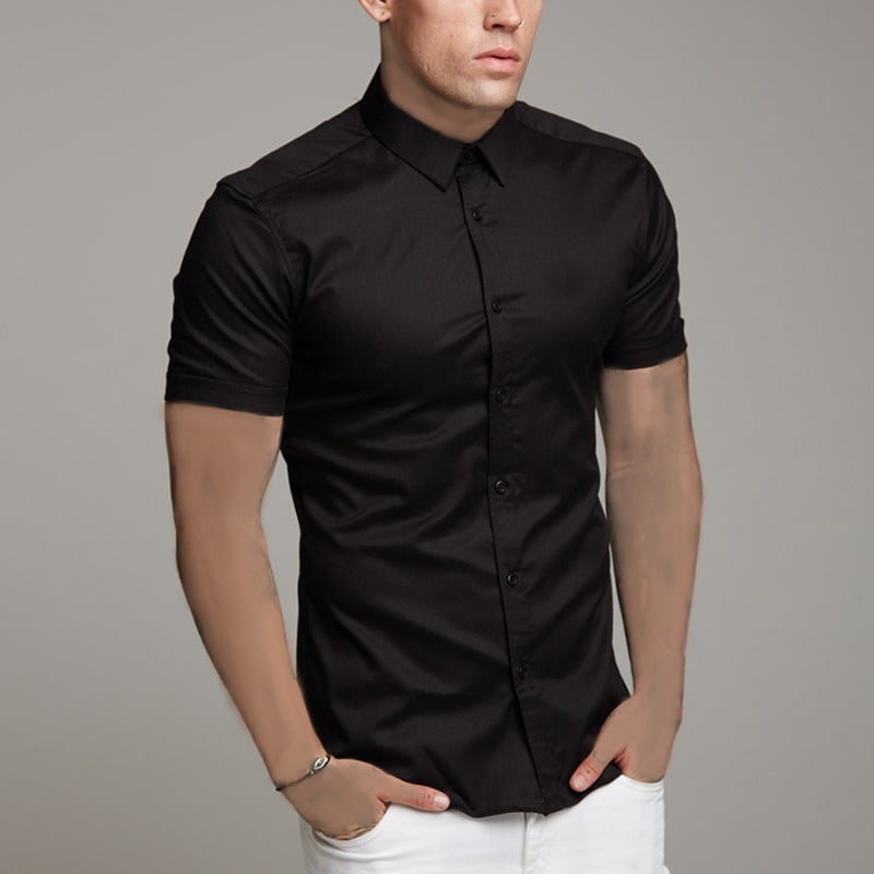 short sleeve formal tops