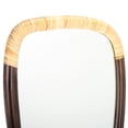 thumbnail image 5 of SAFAVIEH Rupa 23" x 31" Natural/Brown Natural Wall Mirror, 5 of 6