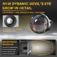 thumbnail image 4 of Faro Ojo para Coche LED Color Ajustable Control Remoto Accesorios Automóviles, 4 of 9