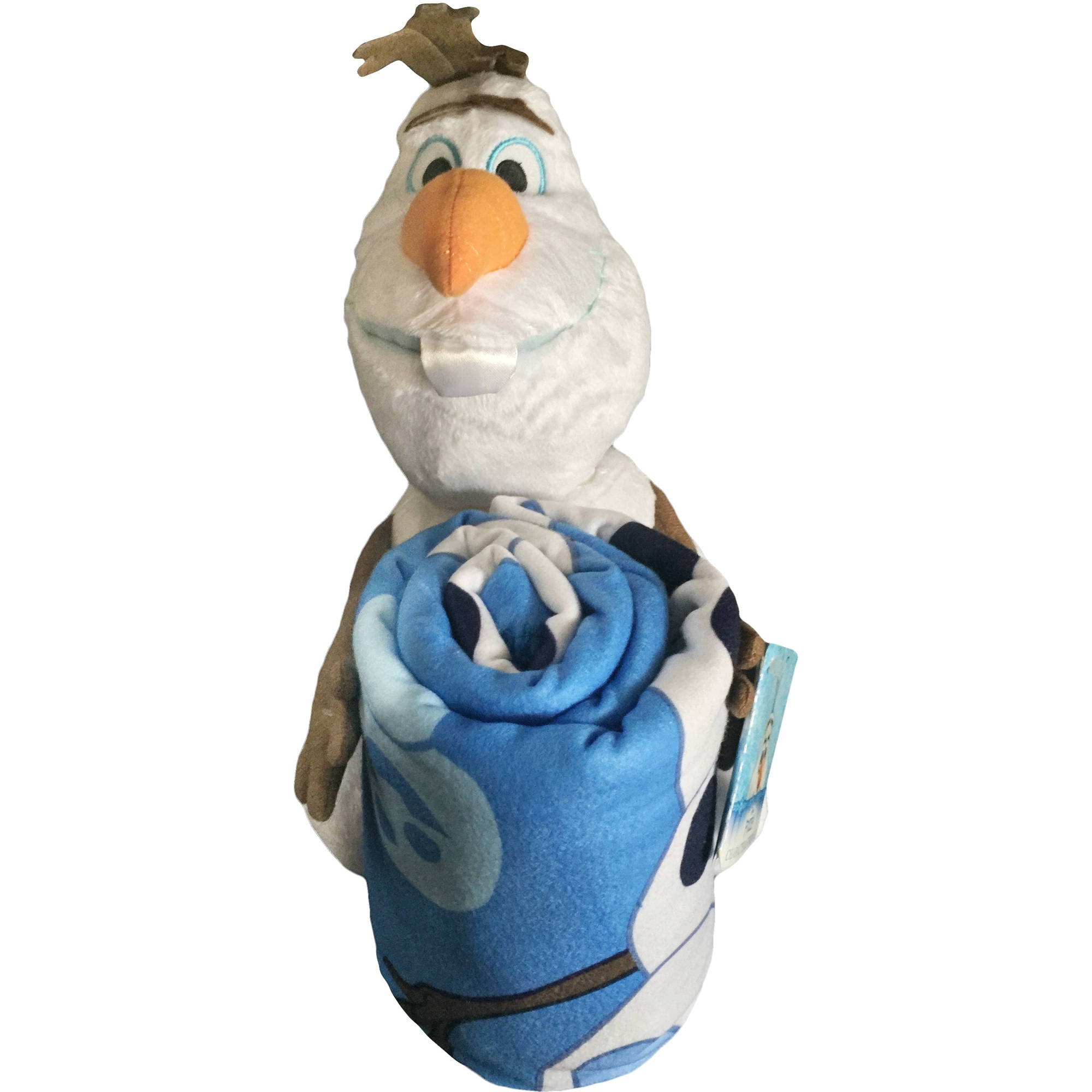 DISNEY FROZEN ELSA CHARACTER PLUSH 10.5/" AND THROW 40x50 /" SET