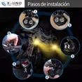 thumbnail image 4 of Par Faros Lupa Alta/baja Super Beam Bicolor Para Auto Moto, 4 of 6