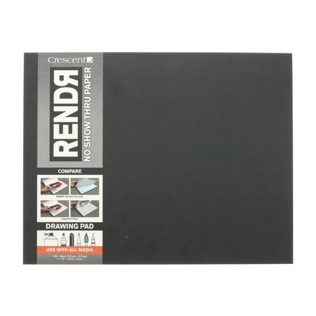 UPC: 0093924184444 | Crescent RENDR Hard-Cover Pad  11  x 14   16 Sheets/Pad