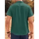thumbnail image 2 of Camisa De Manga Corta De Playa Guayabera Cubana Para Hombre, 2 of 6