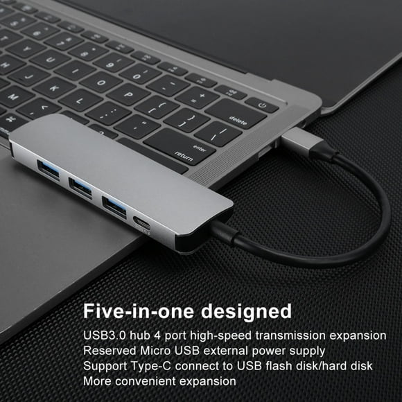 Wchiuoe PD Power Supply Docking Station, Large‑Capacity Device Type-C Docking Station, Compatible Multifunctional Converter For Type‑C Mobile Phone